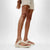 Fit Flop Lulu Resin Buckle Toe Post Sandal - Paris Beige