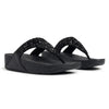 Fit Flop Lulu Shimmerfoil Sandal - Black