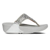 Fit Flop Lulu Shimmerfoil Sandal - Silver