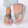 Fit Flop Lulu Shimmerfoil Sandal - Silver