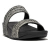 Fit Flop Lulu Shimmerweave Slide - Black Mix