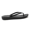Fit Flop iQushion Ergonomic Flip-Flops - All Black