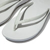 Fit Flop iQushion Ergonomic Flip-Flops - Urban White