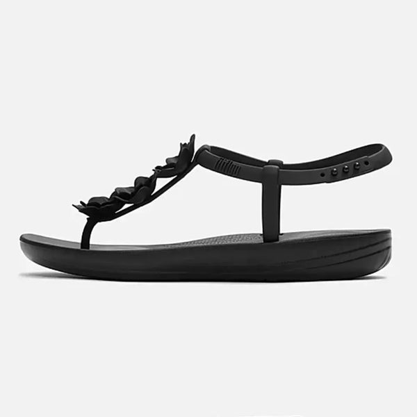 Fit Flop iQushion Splash Flower - Black