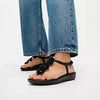 Fit Flop iQushion Splash Flower - Black