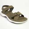 Franco Rossi Adven 2 Sandals - Olive-Franco Rossi-Buy shoes online