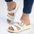 Franco Rossi Amy Push-In Mule Sandals - White-Franco Rossi-Buy shoes online