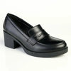 Franco Rossi Block Heel with Saddle Detail