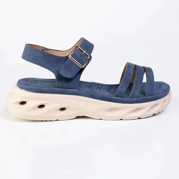 Franco Rossi Comfort Action Sandals - Navy