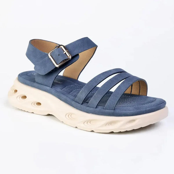 Franco Rossi Comfort Action Sandals - Navy