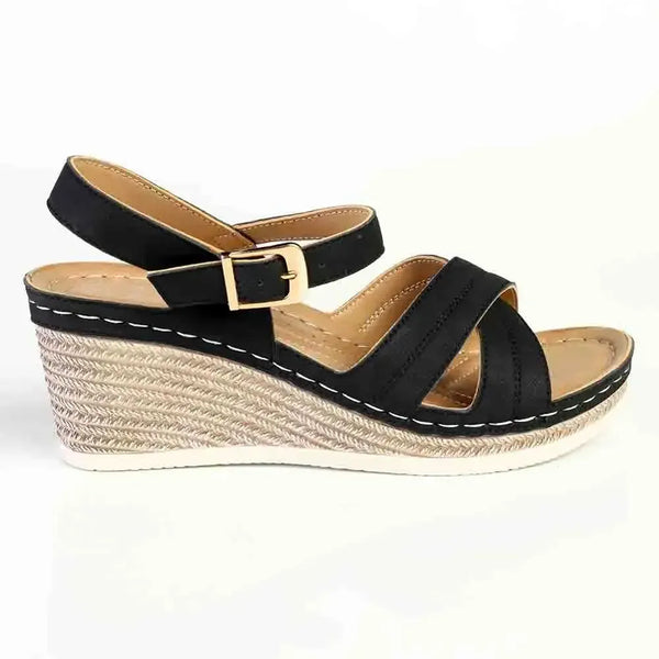 Franco Rossi Cross Wedge - Black