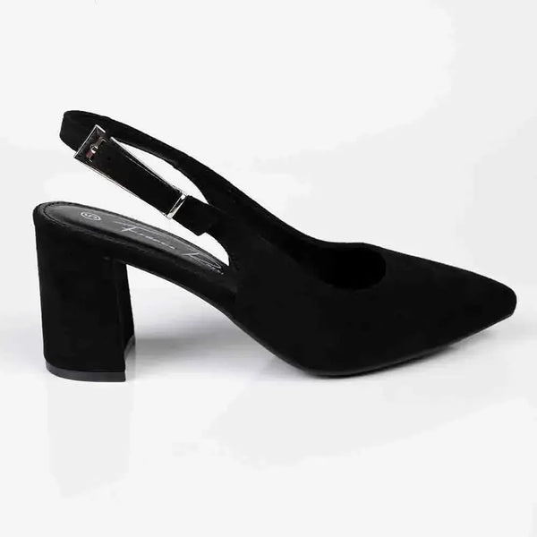 Franco Rossi Fashion Heel - Black