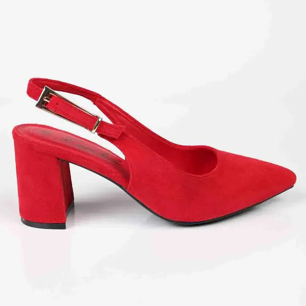 Franco Rossi Fashion Heel - Red