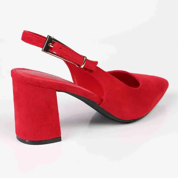 Franco Rossi Fashion Heel - Red