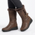 Franco Rossi Fur Boot - Chocolate