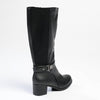 Franco Rossi Gina Shaft Boot With Gusset - Black-Franco Rossi-Buy shoes online