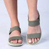 Franco Rossi Ladies 2 Strap Comfort Sandals - Sage