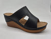 Franco Rossi Ladies Comfort Sandal - Black