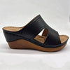 Franco Rossi Ladies Comfort Sandal - Black