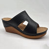 Franco Rossi Ladies Comfort Sandal - Black