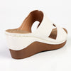 Franco Rossi Ladies Comfort Sandal - White