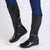Franco Rossi Ladies Long Back Elastic Boot - Black