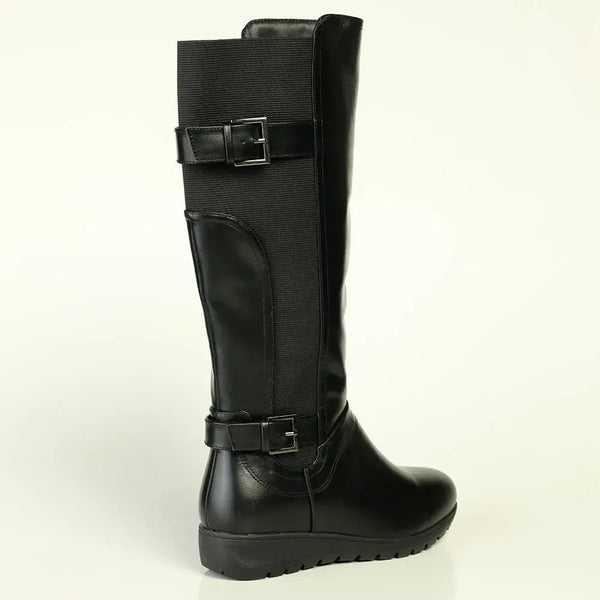 Franco Rossi Ladies Long Boot - Black