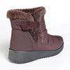 Franco Rossi Ladies Nylon Boots - Chocolate