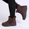Franco Rossi Ladies Nylon Boots - Chocolate
