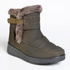 Franco Rossi Ladies Nylon Boots - Olive-Franco Rossi-Buy shoes online
