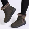 Franco Rossi Ladies Nylon Boots - Olive-Franco Rossi-Buy shoes online