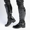 Franco Rossi Long Formal Boot - Black-Franco Rossi-Buy shoes online