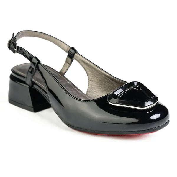 Franco Rossi Trim Heel - Black