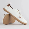 Froggie - 12828 - White Barefoot Sneaker