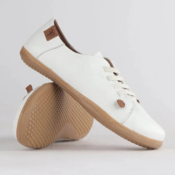 Froggie - 12828 - White Barefoot Sneaker