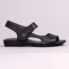 Froggie Ella 2 Leather Comfort Sandal - Black