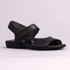 Froggie Ella 2 Leather Comfort Sandal - Black