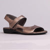 Froggie Ella 2 Leather Comfort Sandal - Lead-Froggie-Buy shoes online