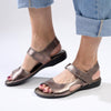 Froggie Ella 2 Leather Comfort Sandal - Lead-Froggie-Buy shoes online