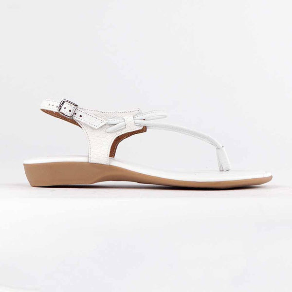 Froggie Ella Leather Comfort Thong Sandal - Gold-Froggie-Buy shoes online