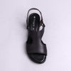 Froggie Ida Leather Comfort Sandal - Black-Froggie-Buy shoes online