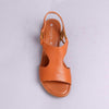 Froggie Ida Leather Comfort Sandal - Tan-Froggie-Buy shoes online