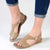 Froggie Ida Leather Sandal - Stone