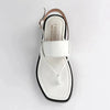 Froggie Ivy Leather Thong Sandal - White
