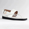 Froggie Ivy Leather Thong Sandal - White