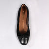 Froggie Karen Leather Pump - Black-Froggie-Buy shoes online