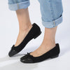 Froggie Karen Leather Pump - Black-Froggie-Buy shoes online