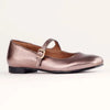 Froggie Karen Leather Pump with Buckle Strap - Rose Gold-Froggie-Buy shoes online