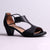 Froggie Mia 2 Leather Ankle Strap Heel - Black-Froggie-Buy shoes online