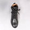 Froggie Pat Leather Lace Up Ankle Boot - Black-Froggie-Buy shoes online